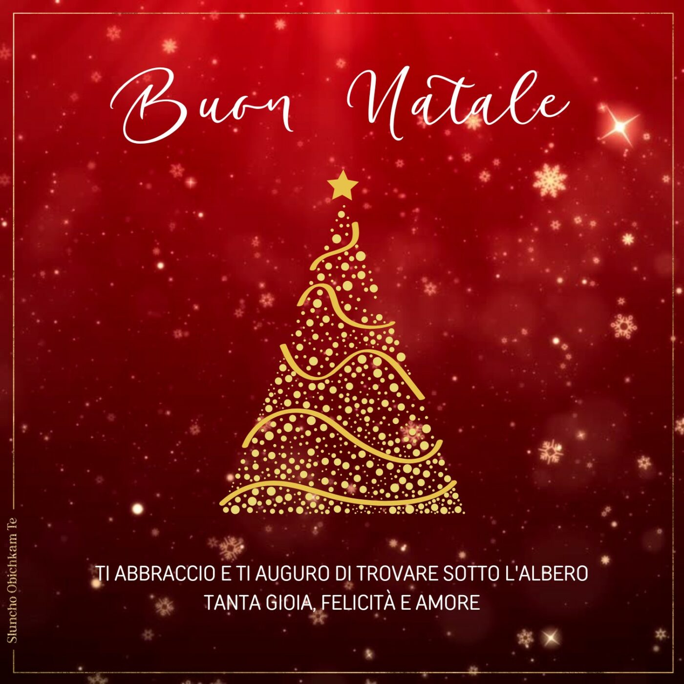 Buon Natale rosso, Video cartoline digitali, immagini di Natale, auguri di Natale, Immagini Buon Natale, Auguri di Buon Natale, cartoline di natale, immagini natale, buone feste, sereno natale, frasi di natale, albero di natale, regali natalizi, idea regalo, ti abbraccio, ti auguro di trovare, sotto l'albero, tanta gioia, felicità, amore, slunchoobichkamte, sluncho obichkam te